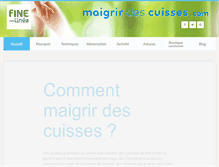 Tablet Screenshot of maigrirdescuisses.com